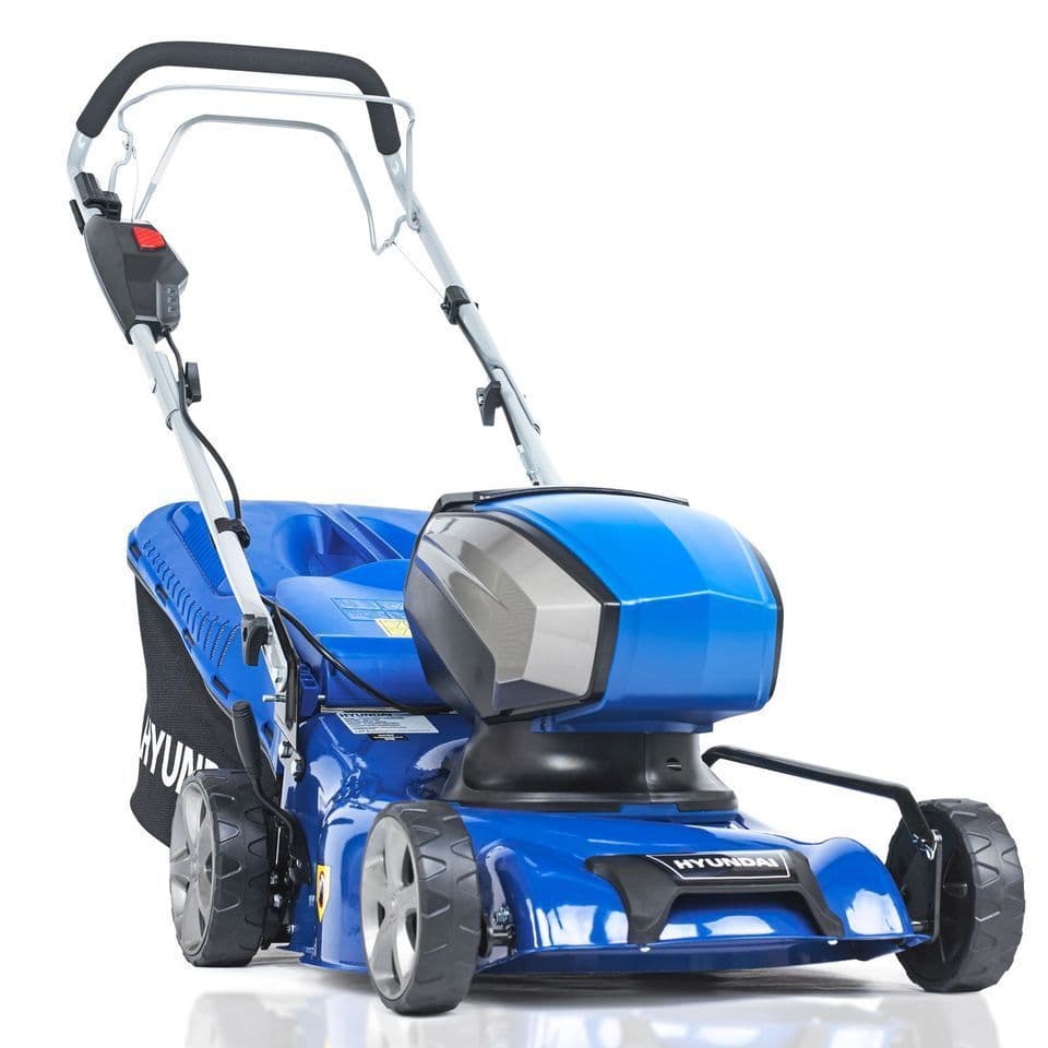 Hyundai 42cm 40v Lithium-Ion Battery Self-Propelled Lawnmower with Battery & Charger HYM40LI420SP