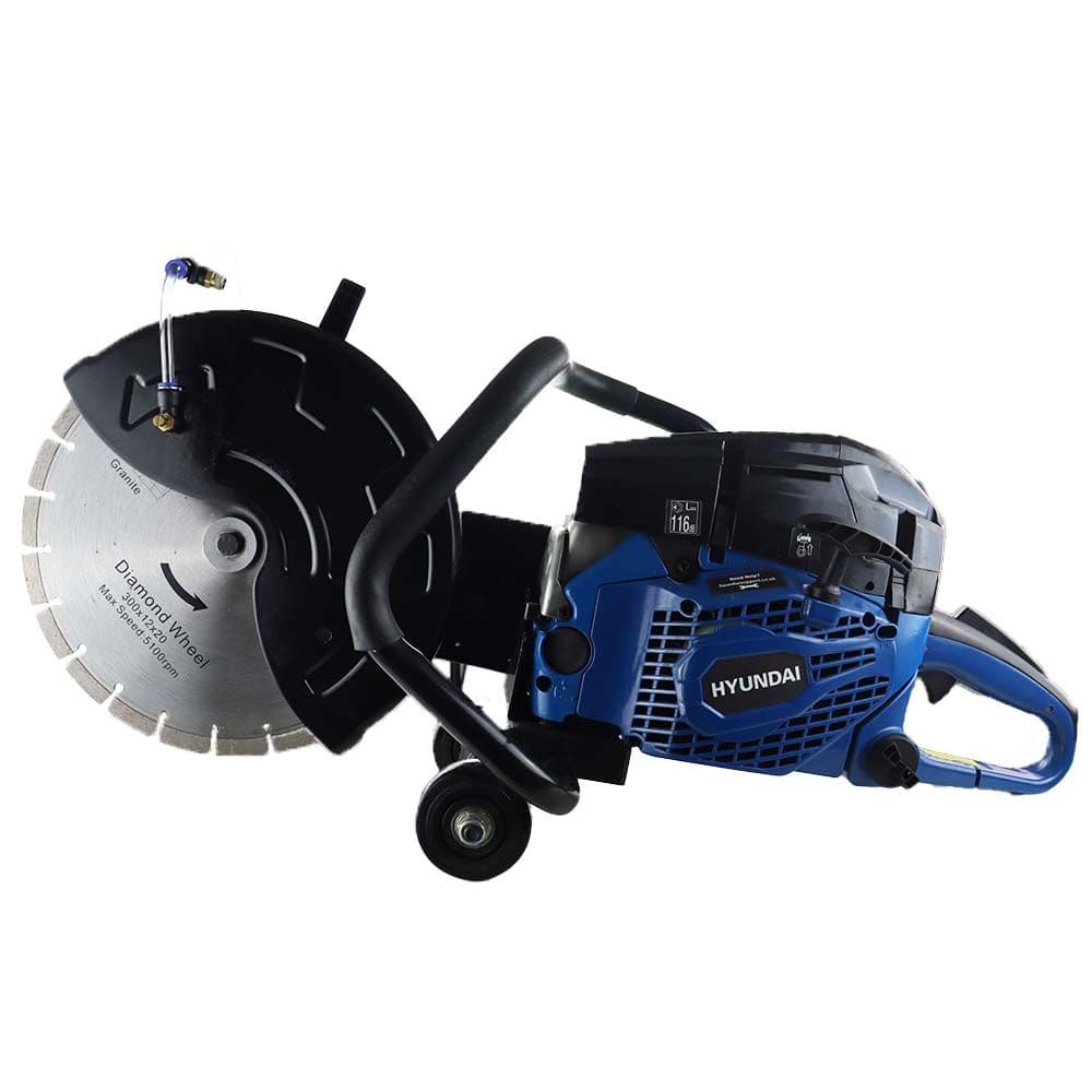 Hyundai 58cc 300mm 12 Petrol Disc Cutter / Concrete Saw With Diamond Disc HYDC5830