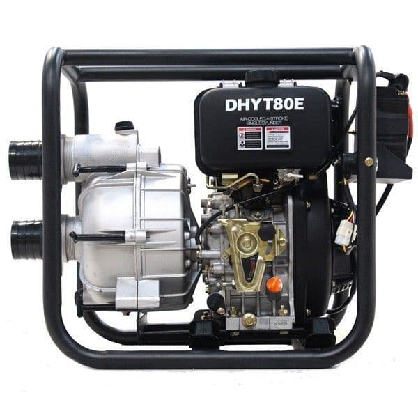 Hyundai 80mm 3&#x22; Diesel Trash Water Pump DHYT80E