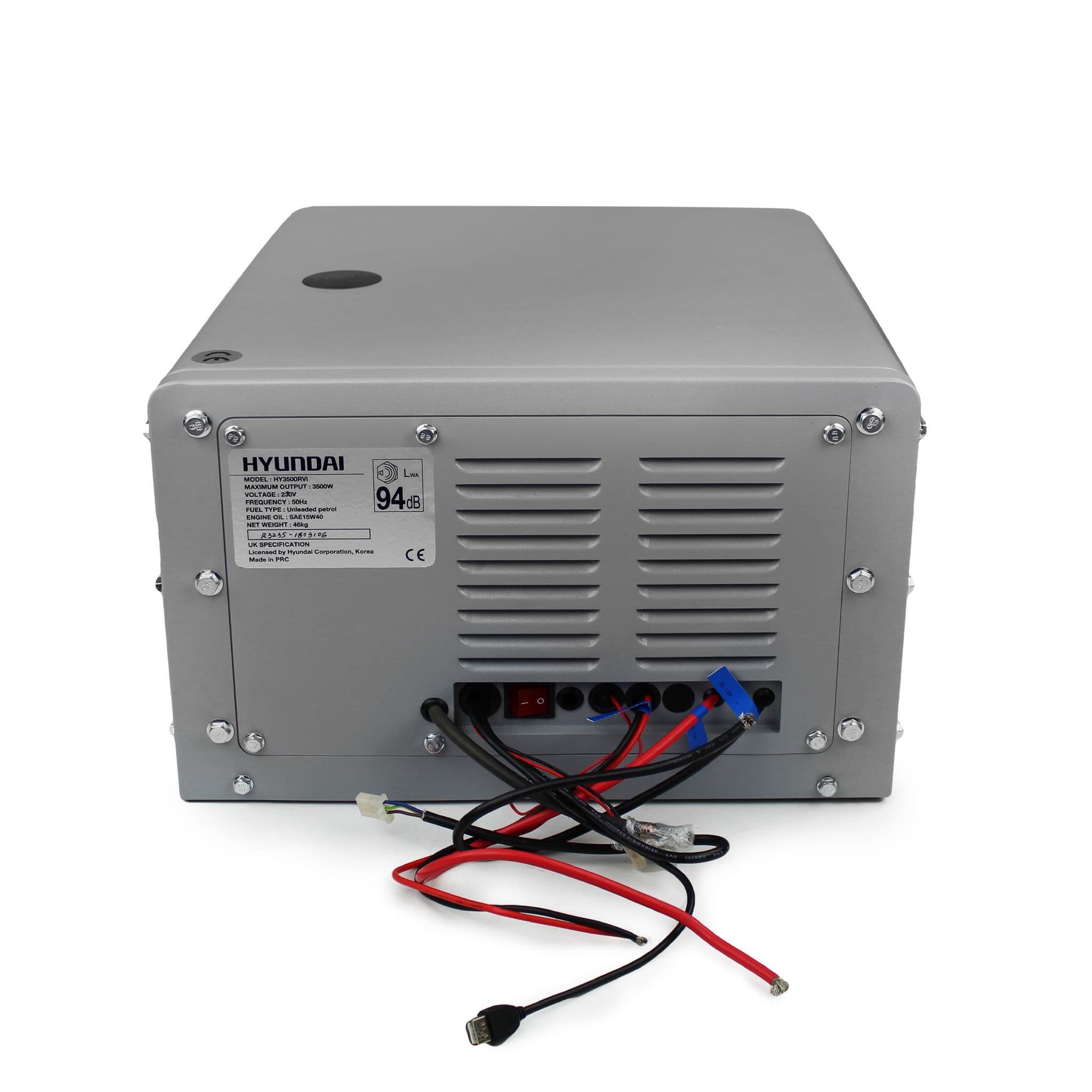 Hyundai HY3500RVi Motorhome RV Petrol Leisure Generator