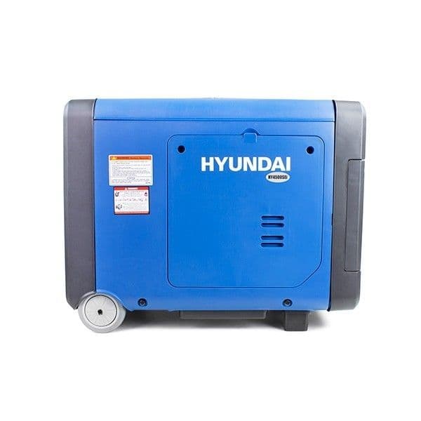 Hyundai HY4500SEI 230V Petrol Driven 4000W 4.0kW 5kVA Portable Silenced Generator