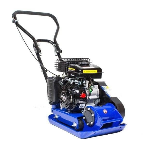 Hyundai HYCP5030 87cc Petrol Plate Compactor Wacker Plate & Free Wheel Kit & Paving Pad
