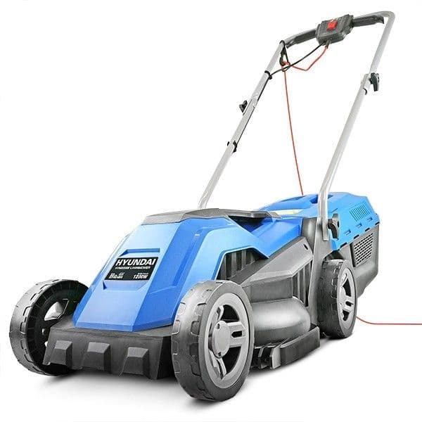 Hyundai HYM3300E Electric 1200W / 230V 33cm Rotary Rear Roller Mulching Lawnmower