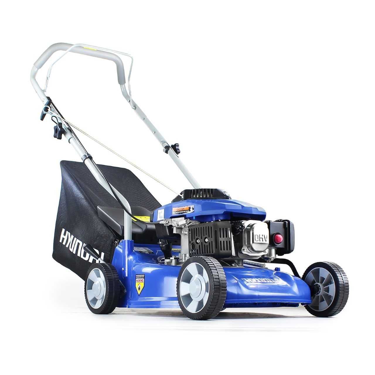 Hyundai HYM400P 99cc / 400mm Push Rotary Petrol Lawn Mower