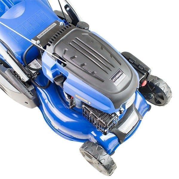 Hyundai HYM430SPER Self Propelled 17&#x22; 43cm 430mm 139cc Electric Start Petrol Roller Lawn Mower