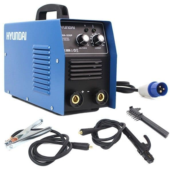 Hyundai HYMMA200P 200Amp MMA/ARC Inverter Welder, 230V Single Phase