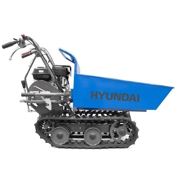 Hyundai HYTD300 196cc Petrol 300kg Payload Tracked Mini Dumper / Power Barrow / Transporter