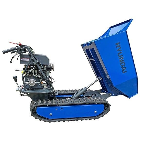 Hyundai HYTD500 196cc Petrol 500kg Payload Tracked Mini Dumper / Power Barrow / Transporter
