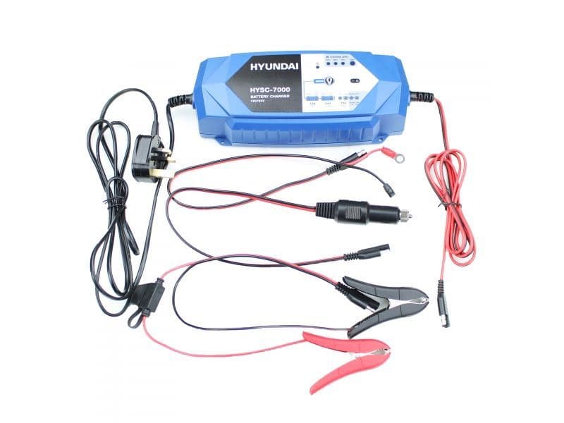 Hyundai SMART 24v and 12v Battery Charger | HYSC7000