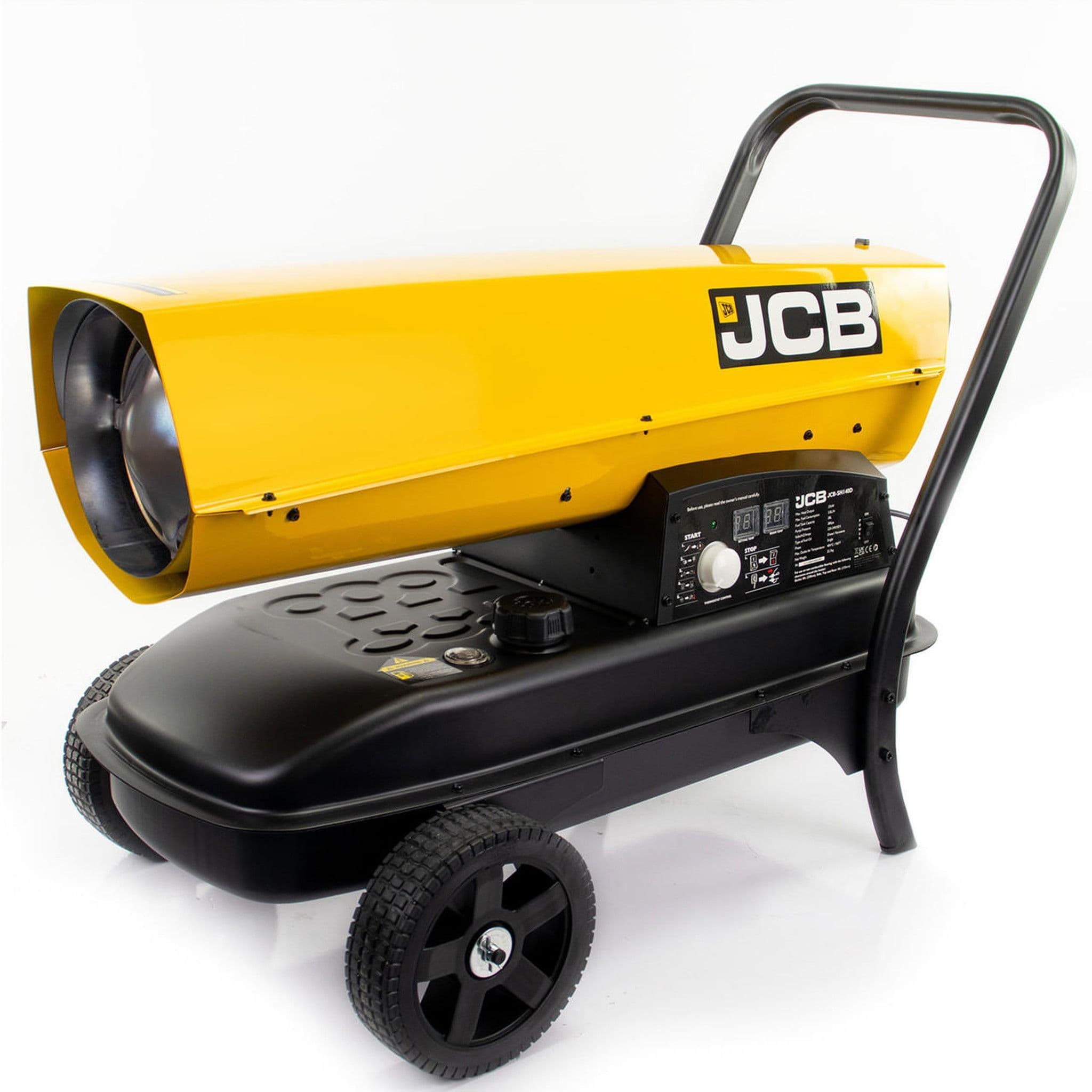 JCB 140,000BTU / 37kW Diesel Space Heater, 800m³ Coverage, Kerosene Or Diesel | JCB-SH140D