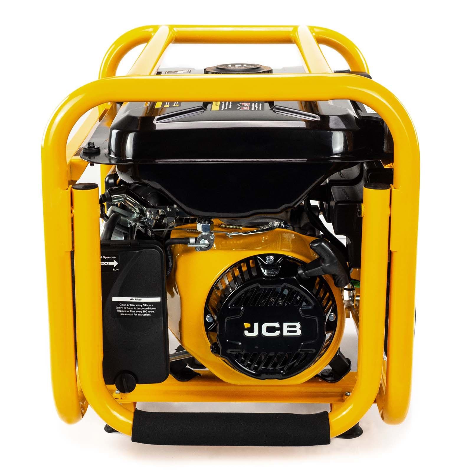 JCB 3.6kW / 4.5kVA Petrol Site Generator 115V / 230V 7.5hp 224cc | JCB-G3600P