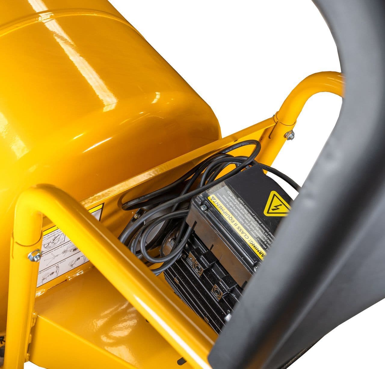 JCB Electric 230V 134L Seam Welded Cement Mixer 550W 100L Working Capacity | JCB-CM150E