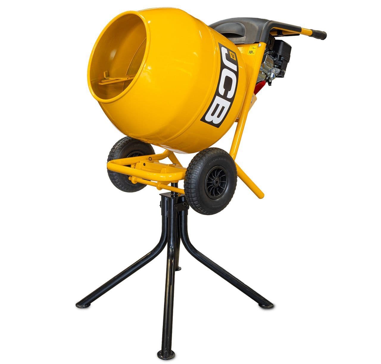 JCB Petrol 133cc 134L Seam Welded Cement Mixer 100L Working Capacity | JCB-CM150P
