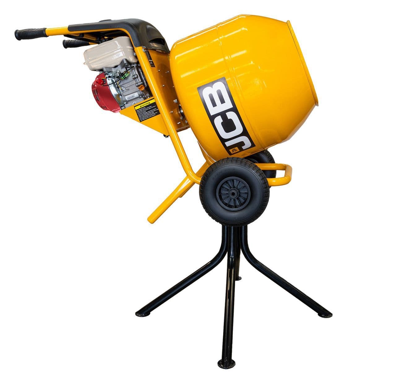 JCB Petrol 133cc 134L Seam Welded Cement Mixer 100L Working Capacity | JCB-CM150P
