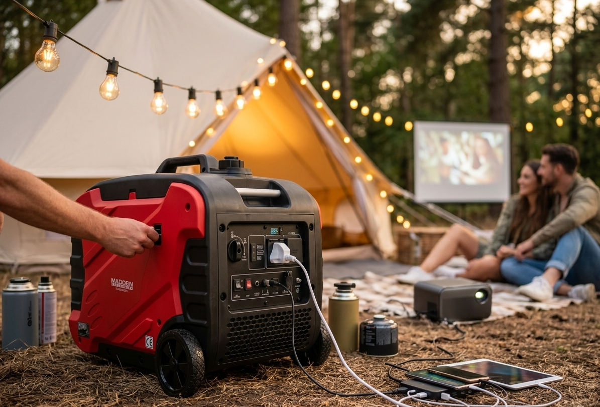 Madden 4.2kw / 4200W Petrol Inverter Generator | Electric Start | MAGE4500