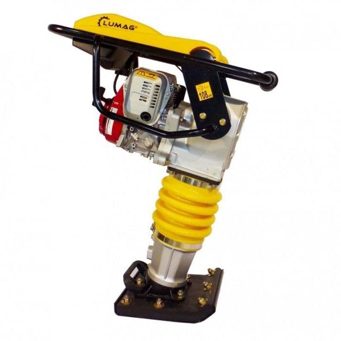 Lumag LVS80-GX 11 x 13 76.5kg Petrol Trench Rammer