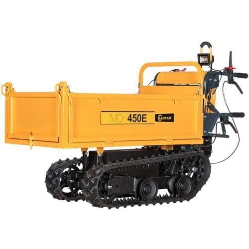 Lumag MD450E 450kg Electric Tracked Dumper with Manual Tip