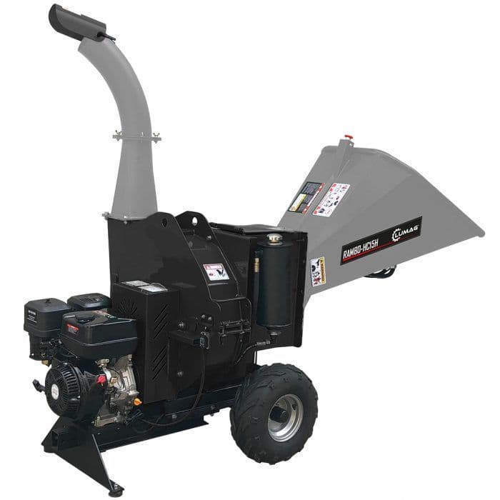 Lumag RAMBO HC15H 120mm Wood Chipper With Hydraulic Feed