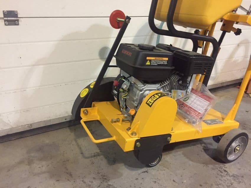 Lumag  Road Saw CNQ12B 350mm Floor Saw