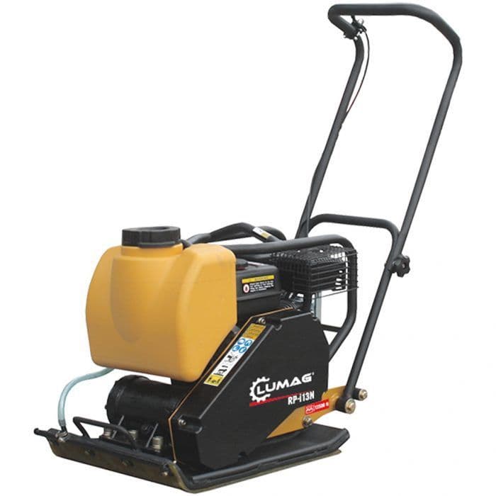 Lumag RPi13N 13.5KN 18' Petrol Compactor Wacker Plate with Water System