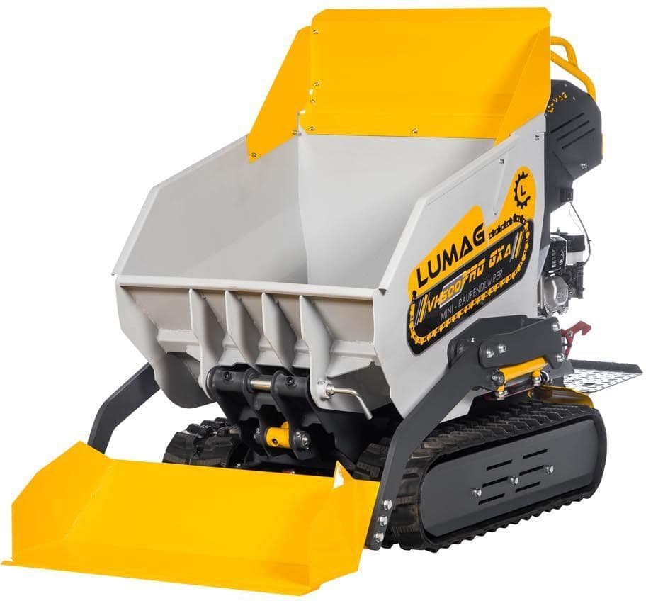 Lumag VH500PRODA 500kg Professional Petrol Track Barrow with a Diesel Engine