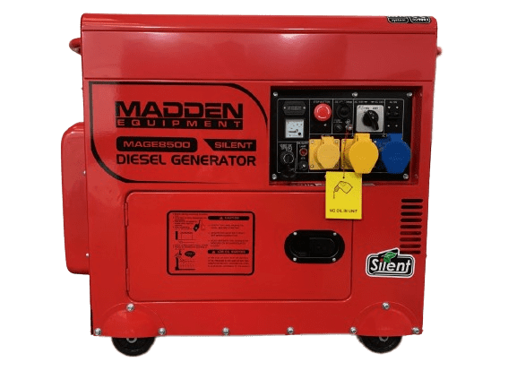 Madden 6.5 kW Silent Long Run Standby / Backup Diesel Generator MAGE8500
