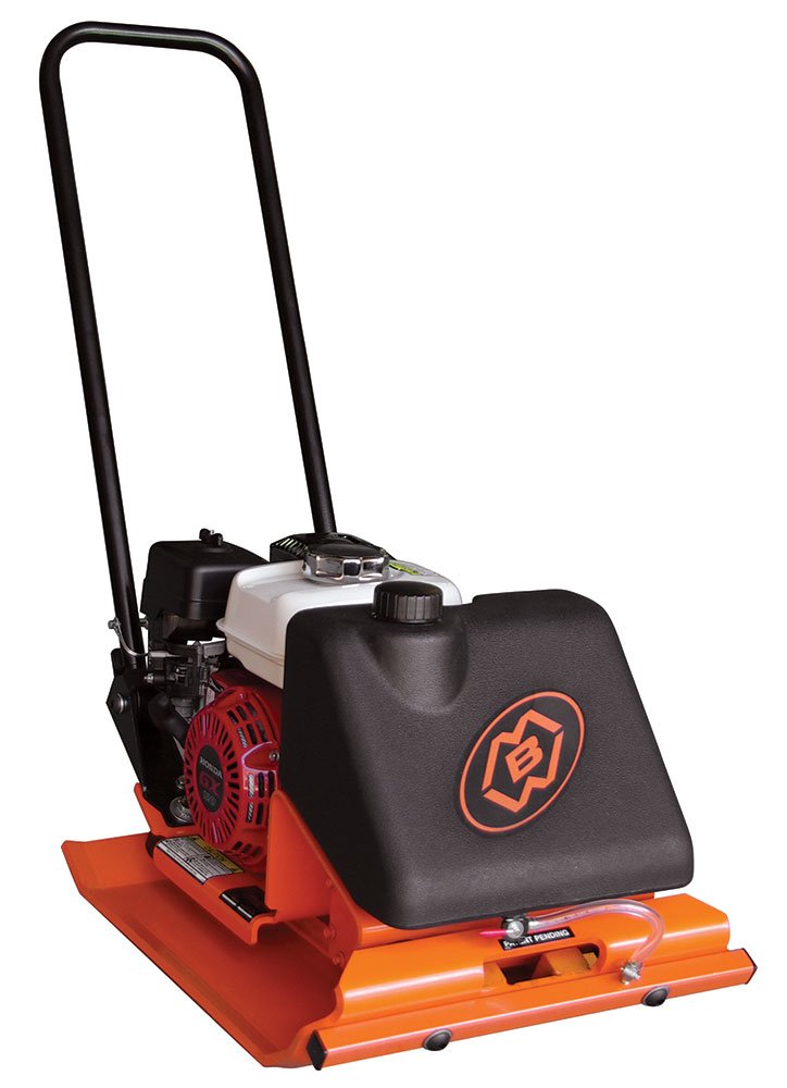 MBW AP18 18" Honda Powered Asphalt Plate Compactor With Water Sprayer