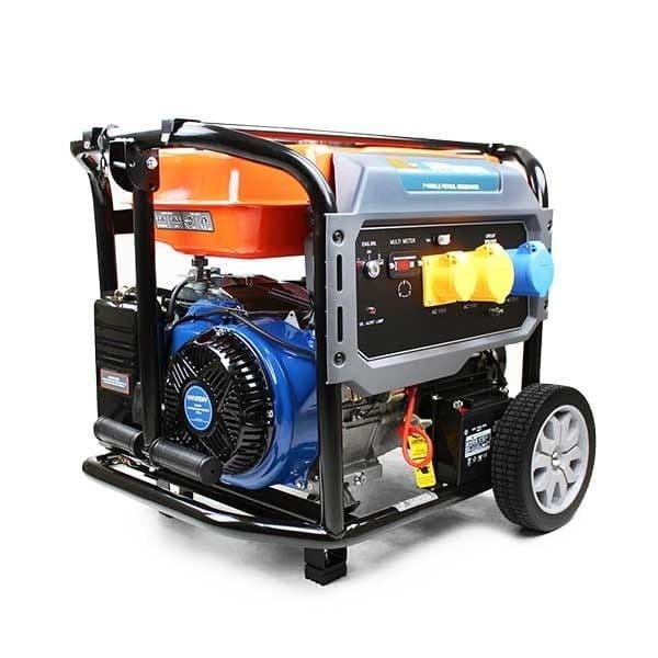 P1PE 8kW / 10kVA* Recoil & Electric Start Site Petrol Generator P10000LE