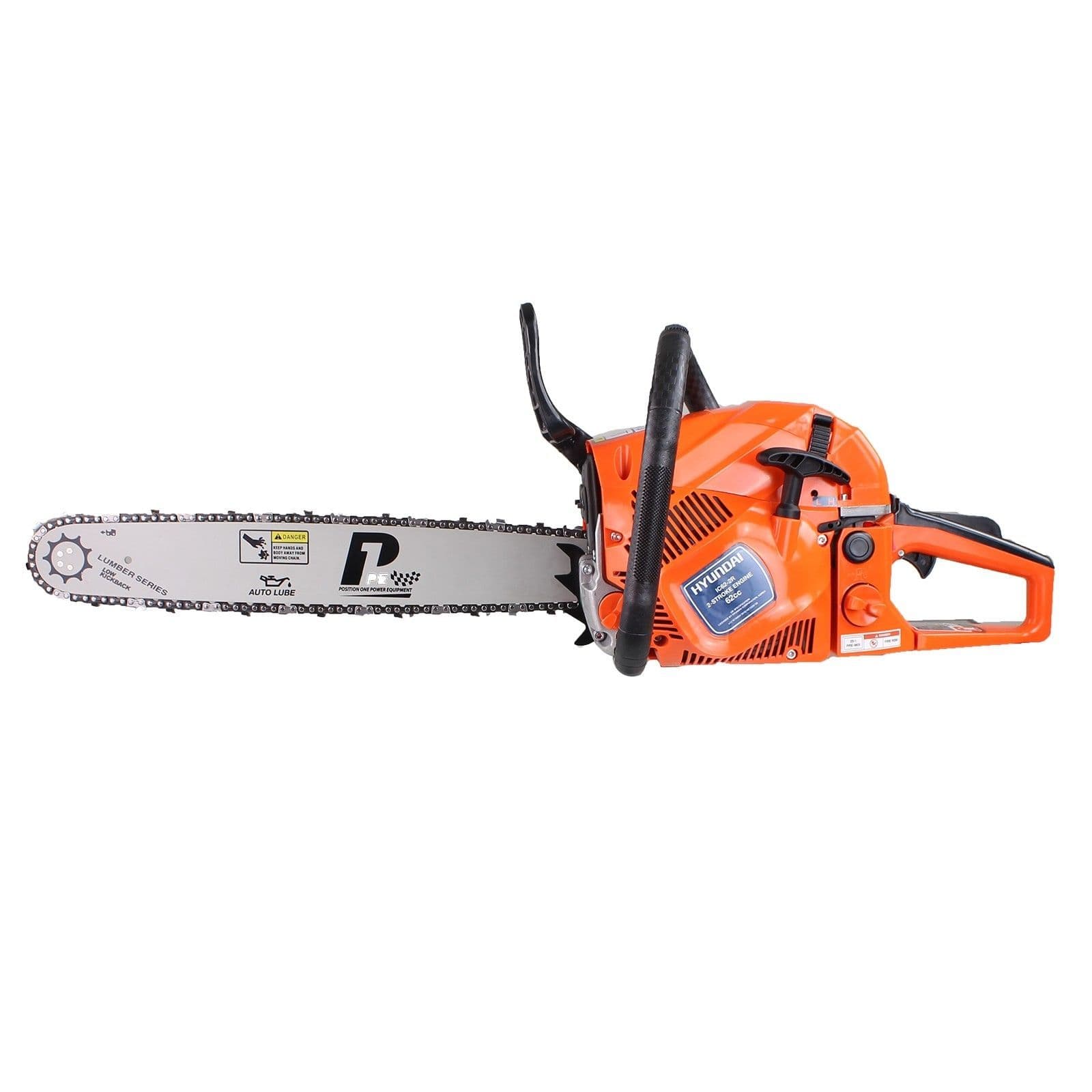 P1PE P6220C 62cc / 20'' Petrol Chainsaw - Powered by Hyundai