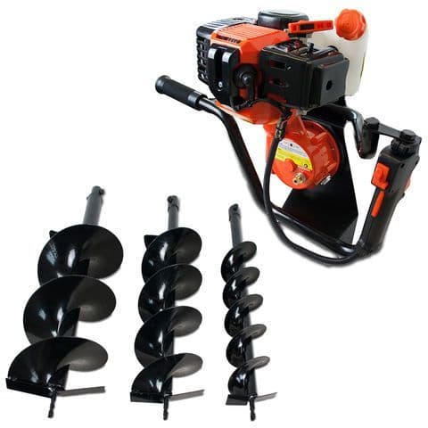 Sherpa 52cc Petrol 2-Stroke Earth Auger & Attachments STGD520