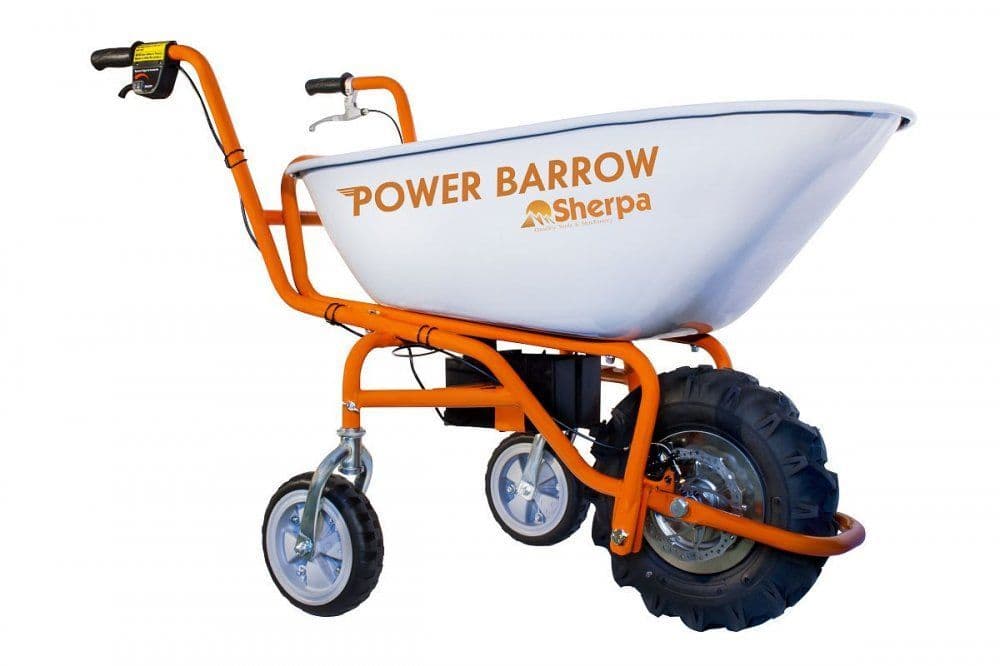 Sherpa SPB-500 Power Barrow / Battery Powered Tipping Wheelbarrow