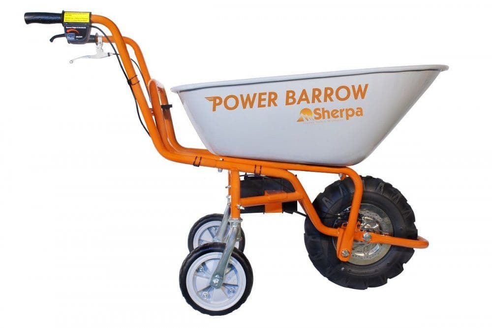 Sherpa SPB-500 Power Barrow / Battery Powered Tipping Wheelbarrow