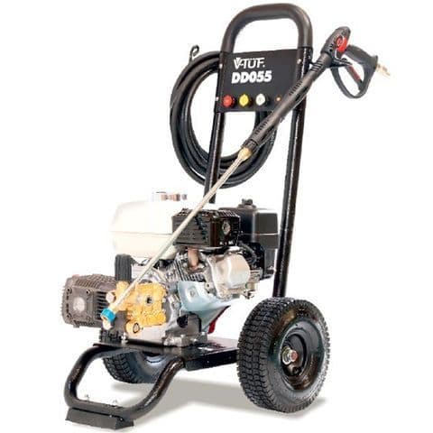 V-TUF DD055 Industrial 5.5HP Honda Driven Petrol Pressure Washer - 1800psi, 120Bar, 13.2L/min