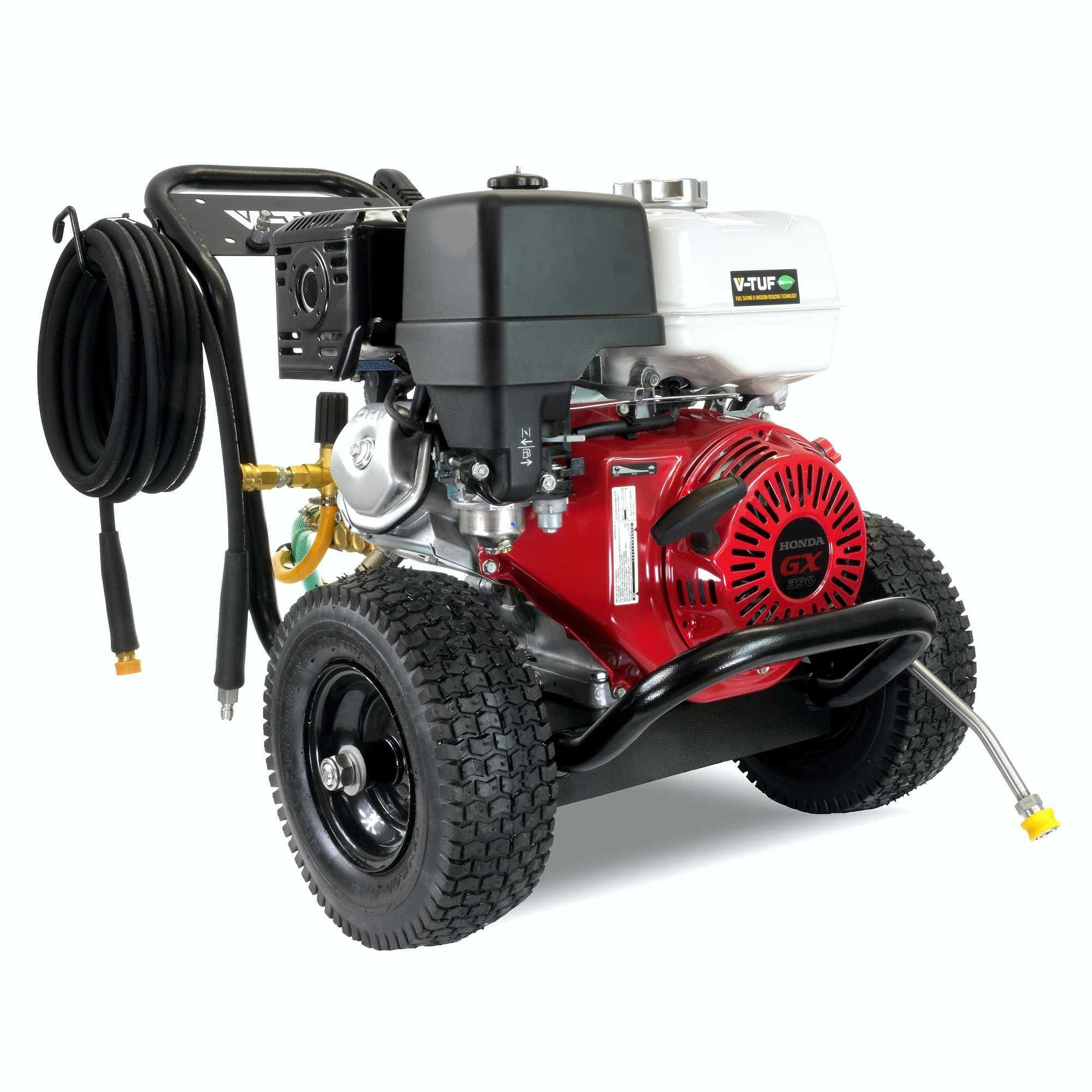 V-TUF DD130 Industrial 13HP Honda Petrol Pressure Washer - 4350psi,300Bar &#x28;max&#x29; 250 Bar