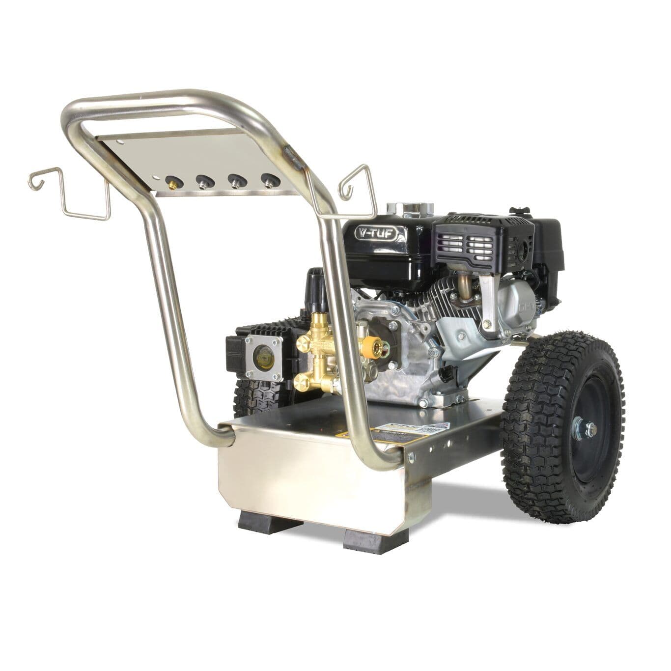 V-TUF GB065 200BAR 12L/MIN INDUSTRIAL 6.5HP HONDA PETROL PRESSURE WASHER C/W GEARBOX