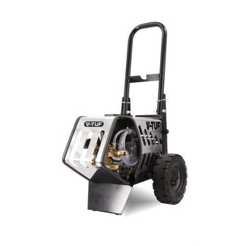 V-TUF RAPID MSC - 240v Professional Mobile Electric Pressure Washer - 1750psi, 130Bar, 9L/min