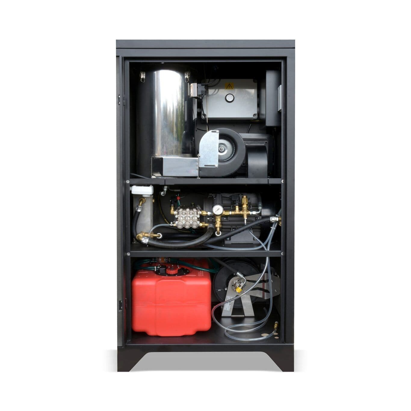 V-TUF RAPID SXL - 110v STATIC HOT SITE PRESSURE WASHER 304 S/S Cabinet - 100 Bar 12L/Min