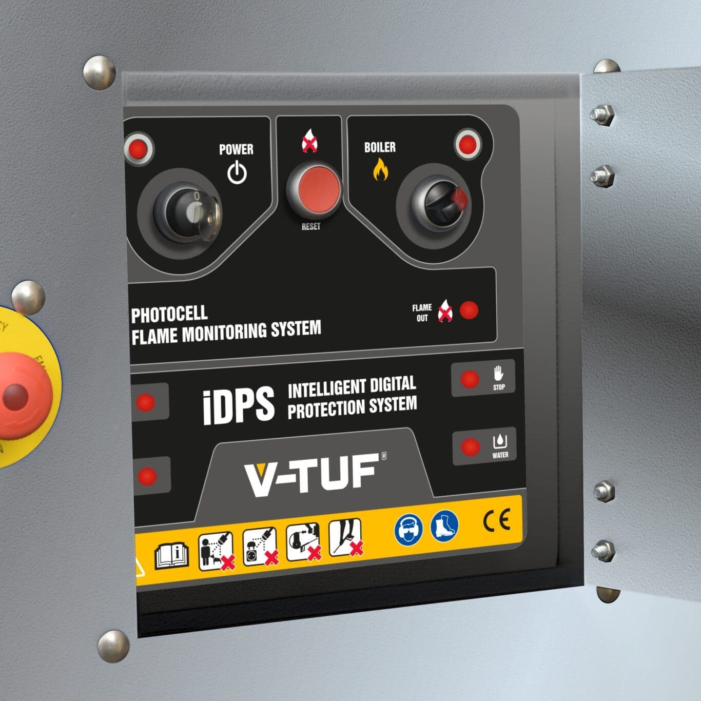 V-TUF RAPID SXL - 415v STATIC HOT PRESSURE WASHER 304 S/S Cabinet 200BAR 15L/MIN
