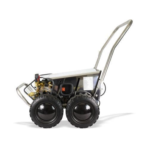 V-TUF RAPIDSSC110v All-Stainless Industrial Mobile Site Pressure Washer - 1500psi, 100Bar, 12L/min