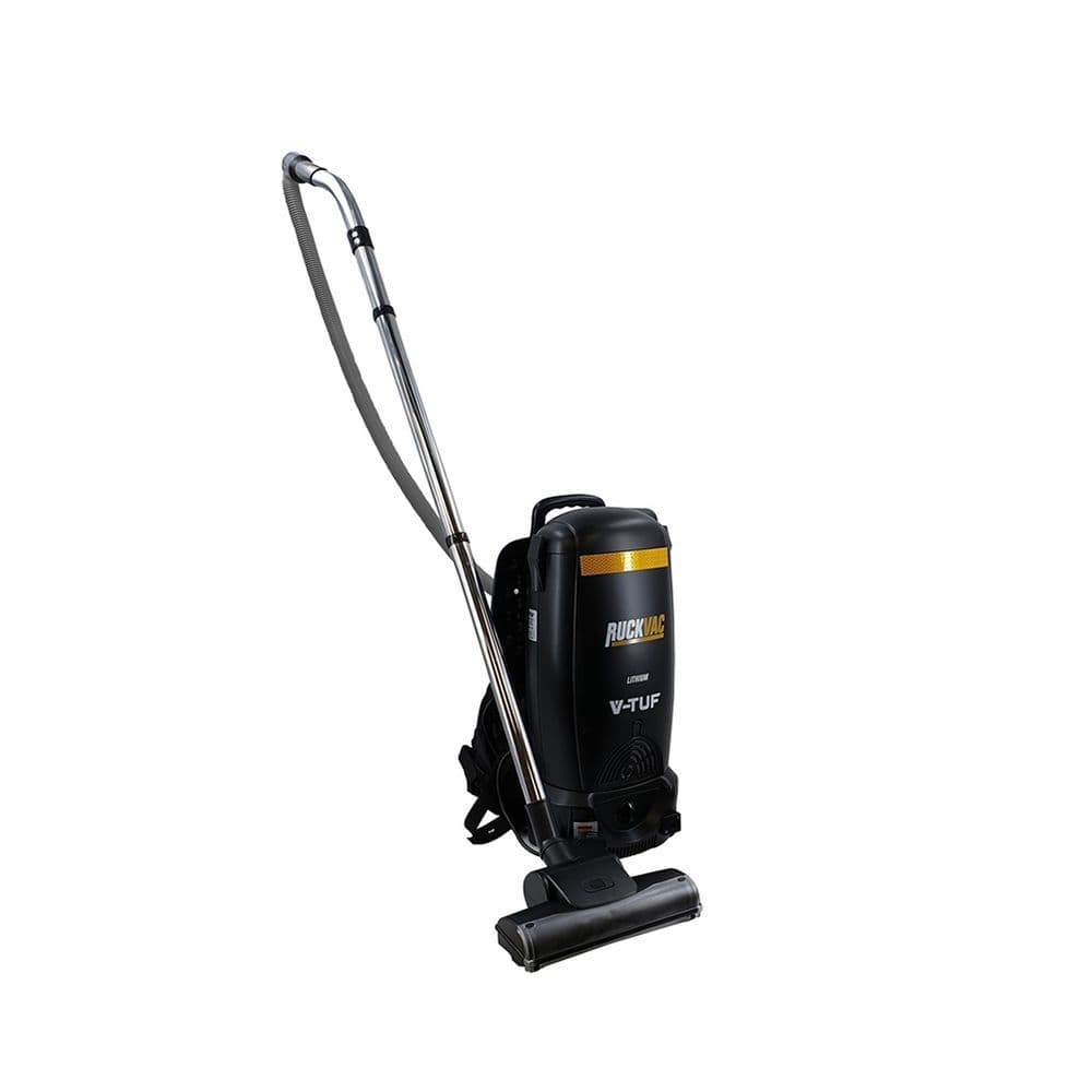 V-TUF RuckVac M-Class Rated Cordless Backpack Vacuum - with Lung Safe Hepa Filtration &#x28;Batte